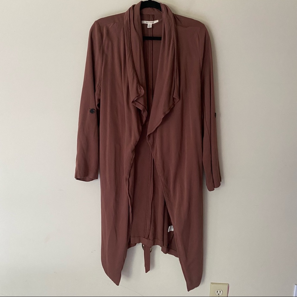 Francesca’s Women’s Trench Coat Size L